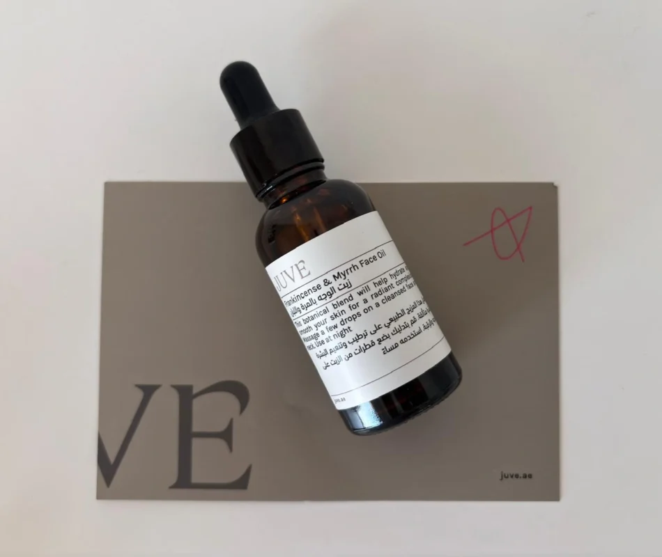 Juve Skincare Frankincense and Myrrh Face Oil