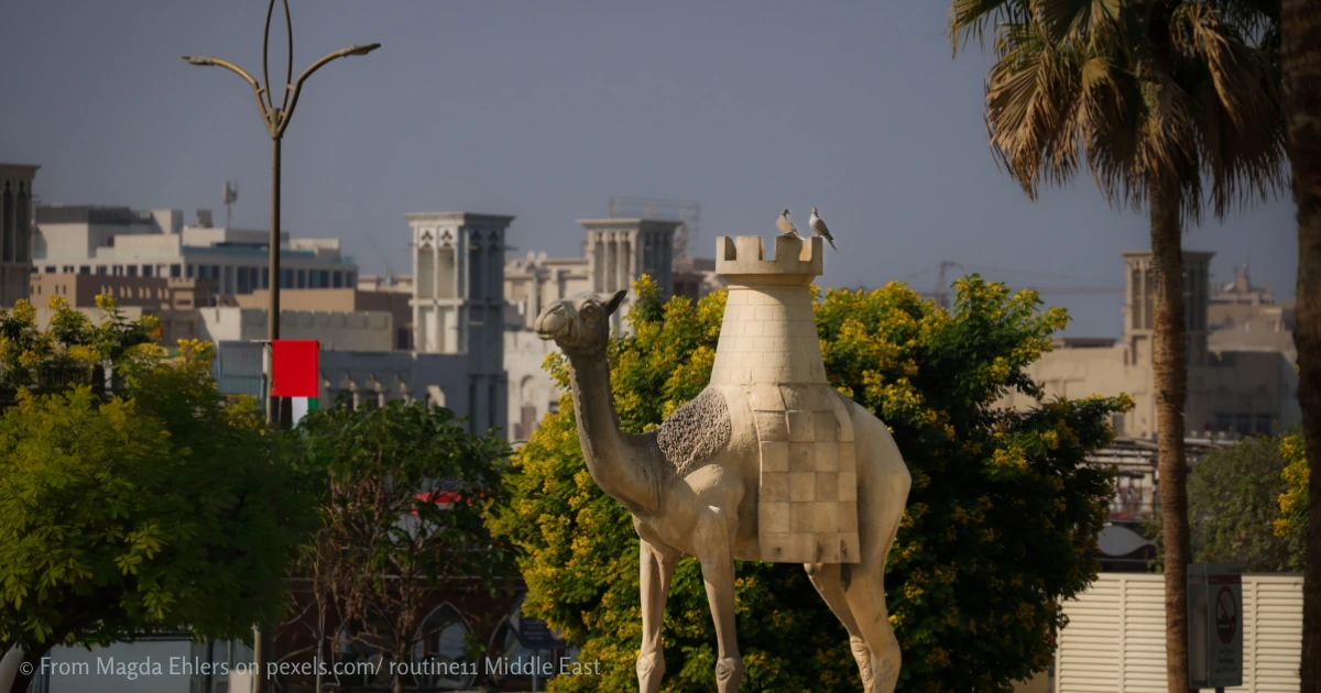 camel statue