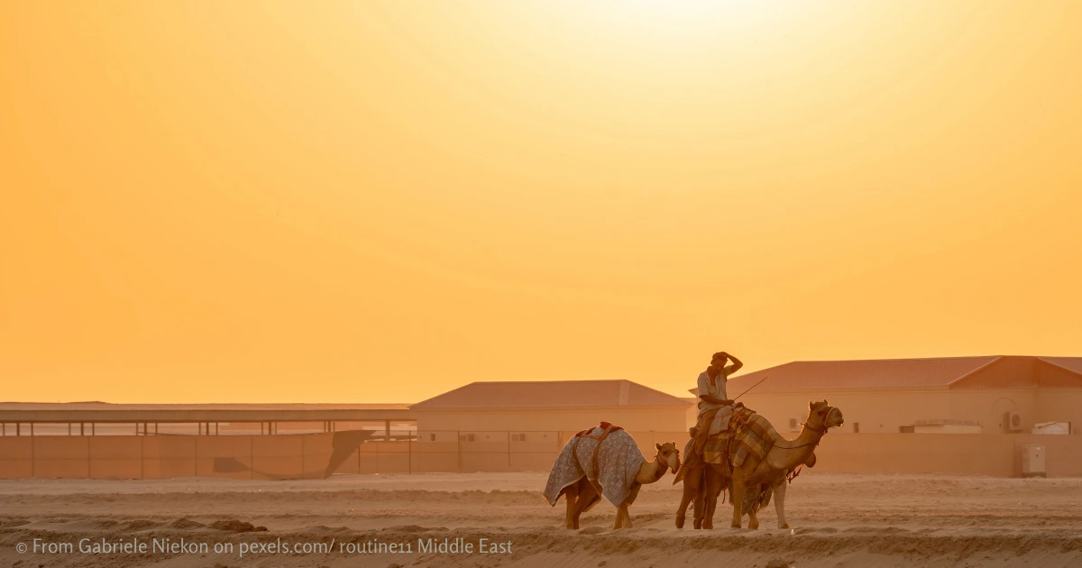 sunrise in UAE
